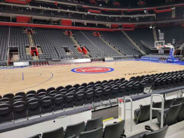 Little Caesars Arena, section: 110, row: 5, seat: 4
