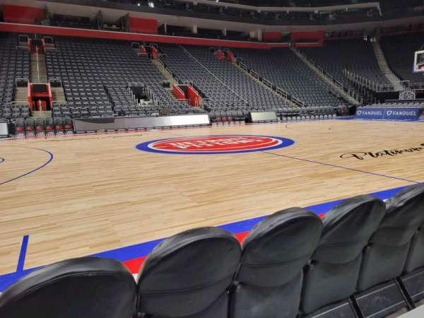 Little Caesars Arena, section: VIP D, row: 3, seat: 7