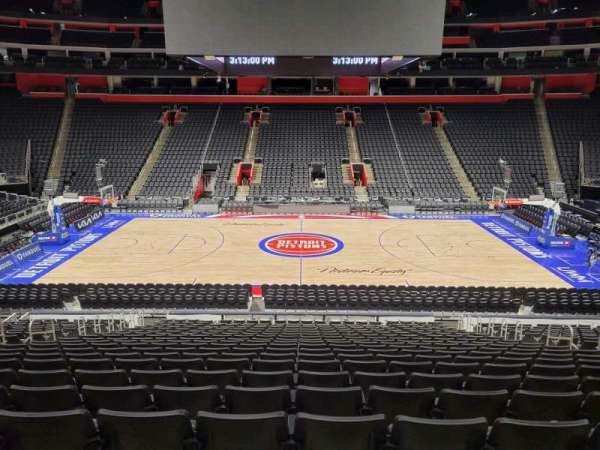 Little Caesars Arena, section: 109, row: 20, seat: 8