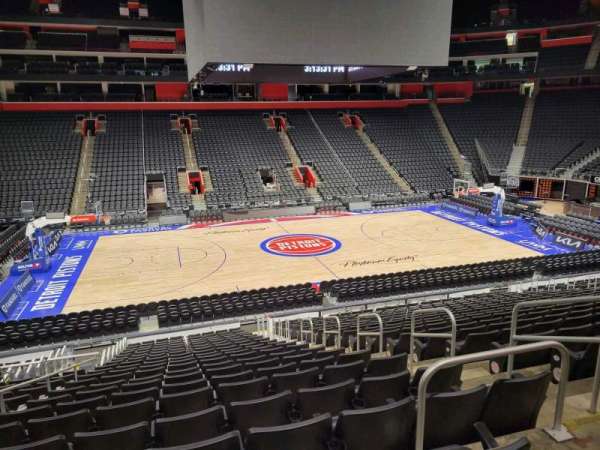 Little Caesars Arena, section: 110, row: 20, seat: 3