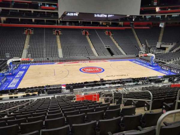 Little Caesars Arena, section: 123, row: 19, seat: 3