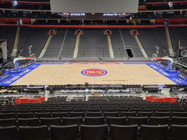 Little Caesars Arena, section: 122, row: 20, seat: 9