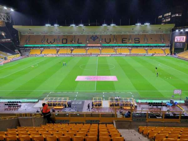 Molineux Stadium, section: W5, row: U, seat: 126