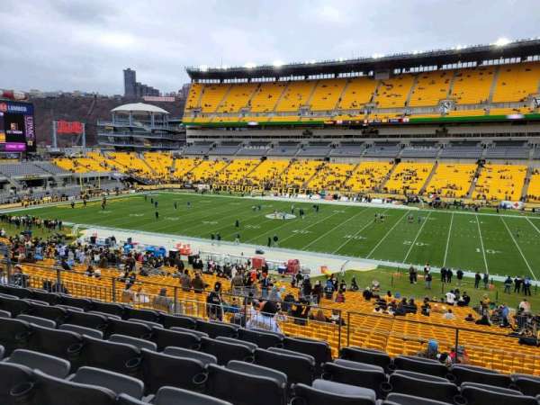 Acrisure Stadium, section: 213, row: F, seat: 10