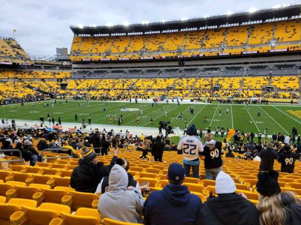 Acrisure Stadium, section: 137, row: GG, seat: 13