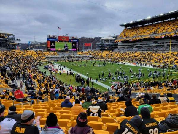 Acrisure Stadium, section: 119, row: V, seat: 14