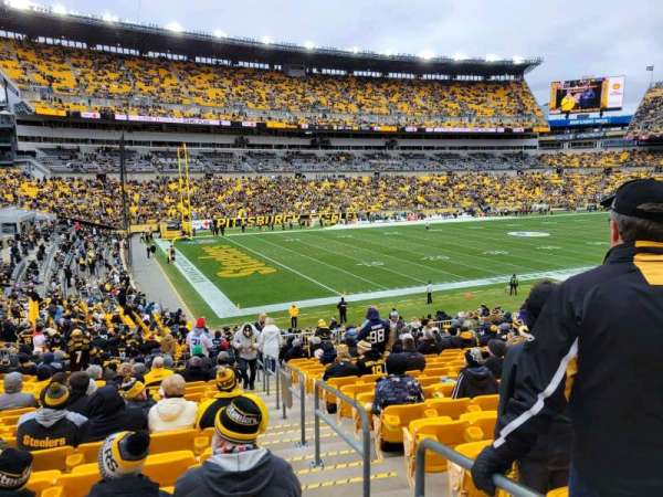 Acrisure Stadium, section: 106, row: BB, seat: 1