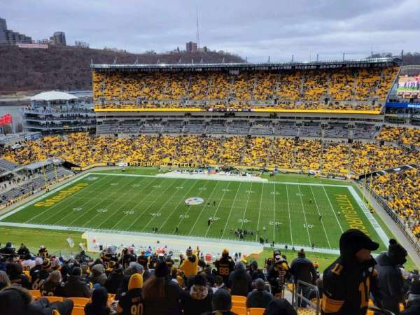 Acrisure Stadium, section: 512, row: AA, seat: 1