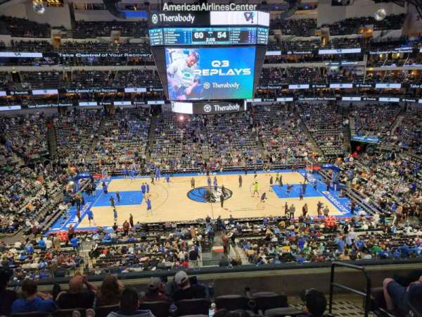 American Airlines Center, section: 218, row: f, seat: 3