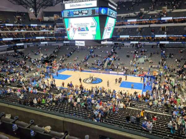 American Airlines Center, section: 208, row: d, seat: 8