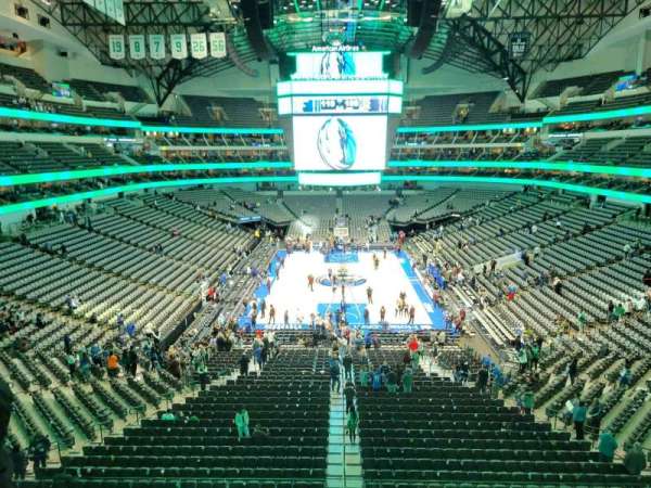 American Airlines Center, section: 201, row: d, seat: 6