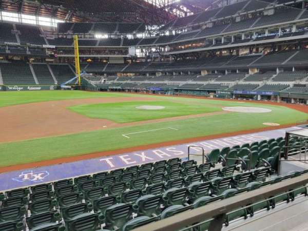 Globe Life Field, section: 7, row: 9, seat: 5