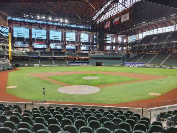 Globe Life Field, section: 14, row: 9, seat: 7
