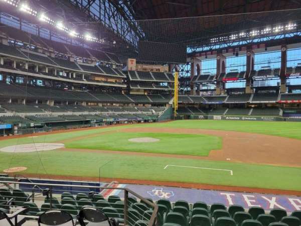 Globe Life Field, section: 19, row: 9, seat: 7