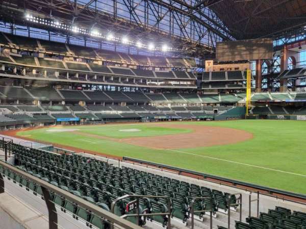 Globe Life Field, section: 22, row: 9, seat: 9