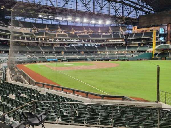 Globe Life Field, section: 25, row: 9, seat: 2