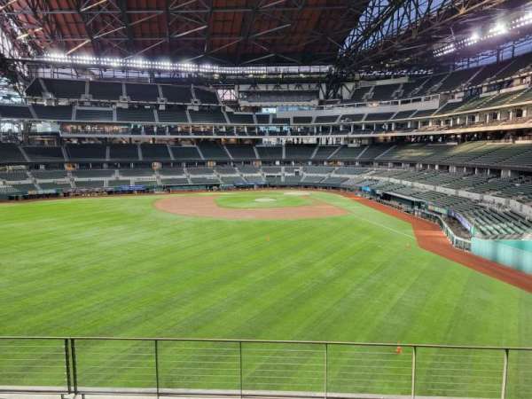 Globe Life Field, section: 139, row: 6, seat: 12