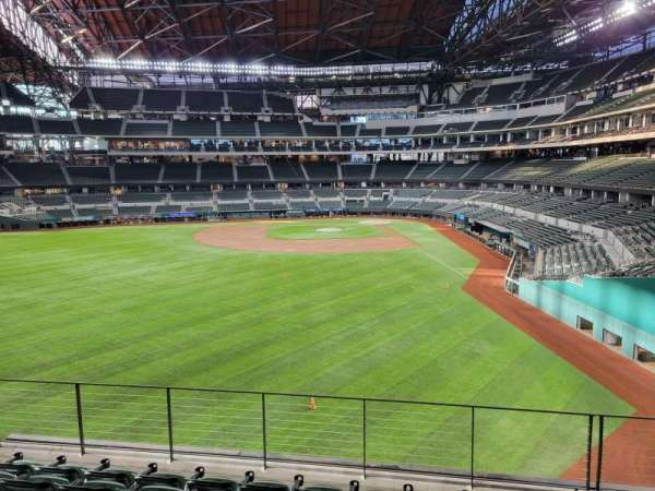 Globe Life Field, section: 140, row: 6, seat: 12