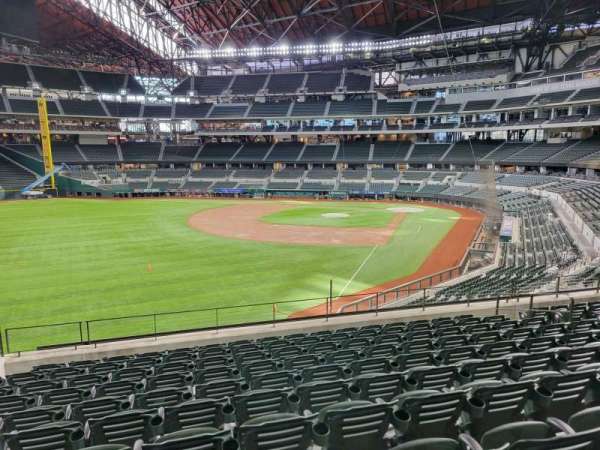 Globe Life Field, section: 101, row: 10, seat: 13