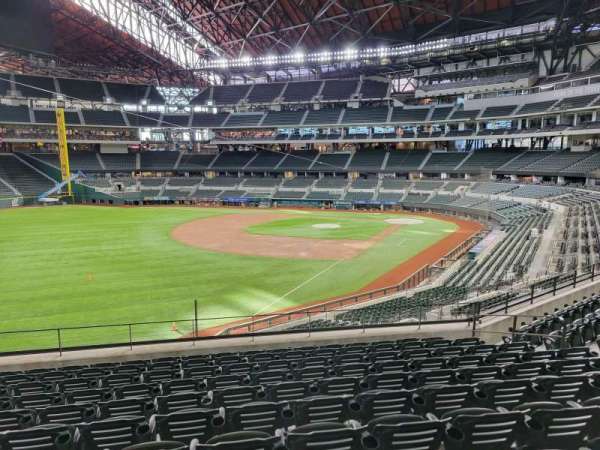 Globe Life Field, section: 102, row: 10, seat: 10