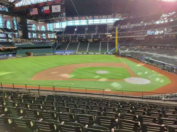 Globe Life Field, section: 110, row: 10, seat: 10