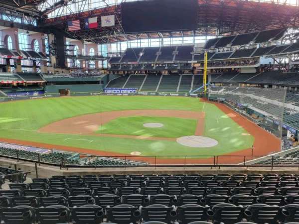 Globe Life Field, section: 111, row: 10, seat: 10