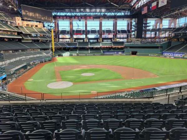 Globe Life Field, section: 117, row: 10, seat: 10