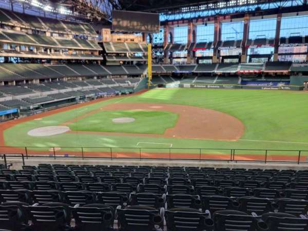 Globe Life Field, section: 120, row: 10, seat: 10