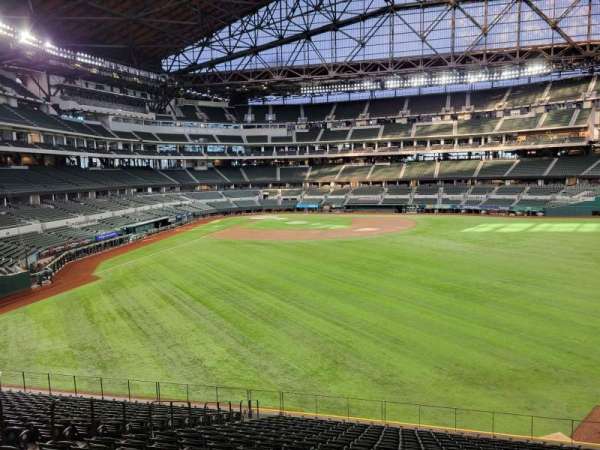 Globe Life Field, section: 131, row: 19, seat: 10