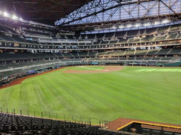 Globe Life Field, section: 132, row: 19, seat: 10