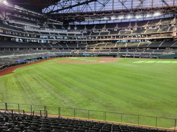 Globe Life Field, section: 131, row: 12, seat: 10