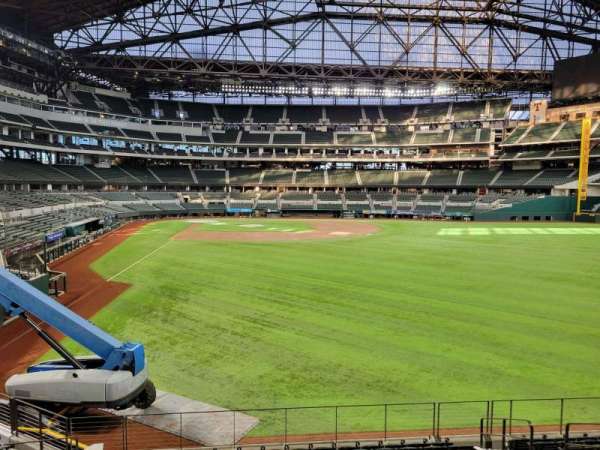 Globe Life Field, section: 129, row: 12, seat: 8