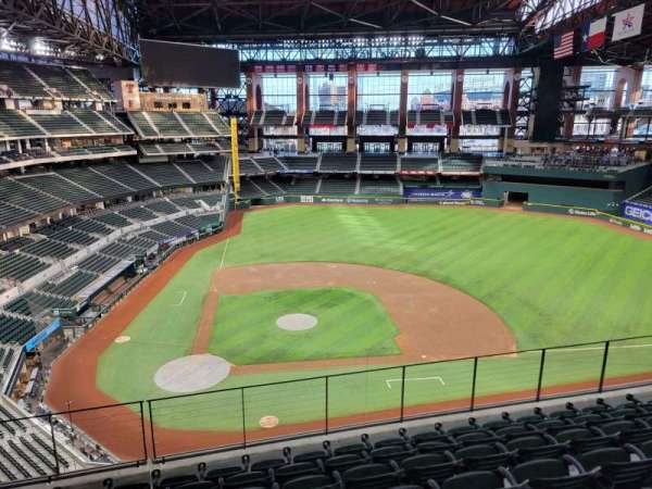 Globe Life Field, section: 222, row: 7, seat: 10