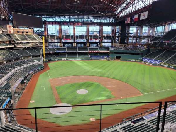 Globe Life Field, section: 220, row: 3, seat: 7