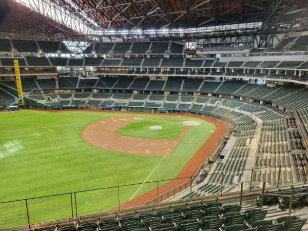 Globe Life Field, section: 203, row: 8, seat: 10