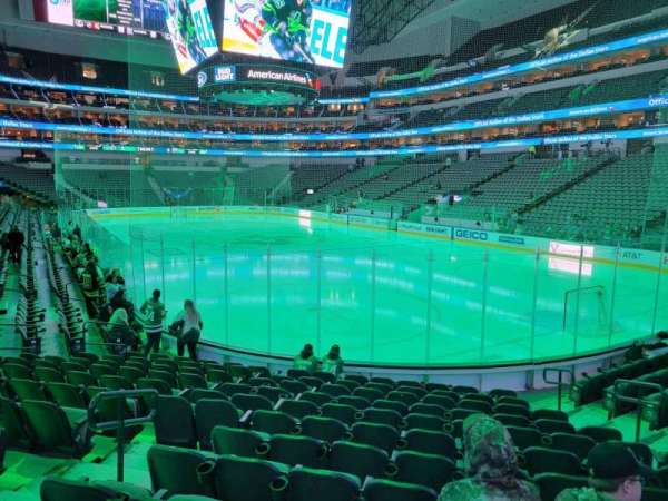 American Airlines Center, section: 102, row: m, seat: 10