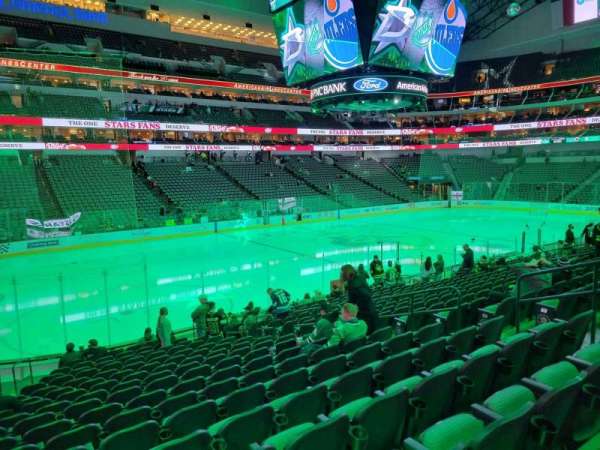 American Airlines Center, section: 121, row: s, seat: 10