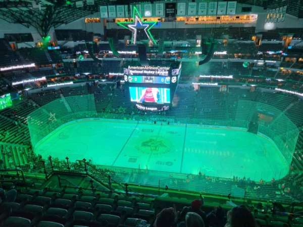 American Airlines Center, section: 325, row: o, seat: 10