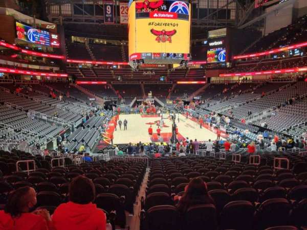 State Farm Arena, section: 103, row: q, seat: 10