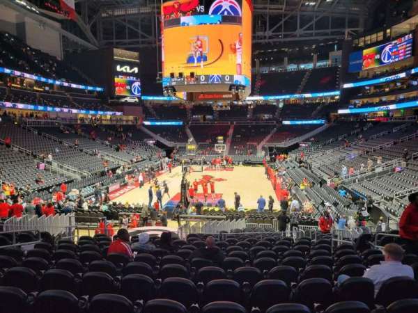 State Farm Arena, section: 113, row: m, seat: 10