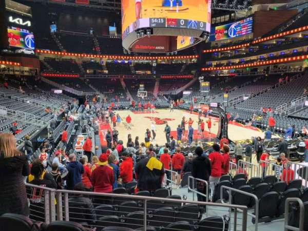 State Farm Arena, section: 115, row: d, seat: 2