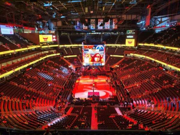 State Farm Arena, section: 203, row: m, seat: 14