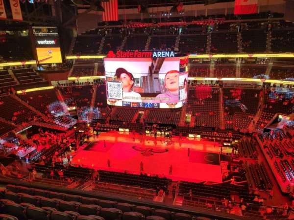 State Farm Arena, section: 208, row: g, seat: 13
