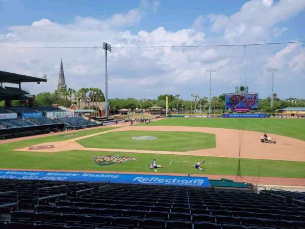 VyStar Ballpark, section: 113, row: x, seat: 7