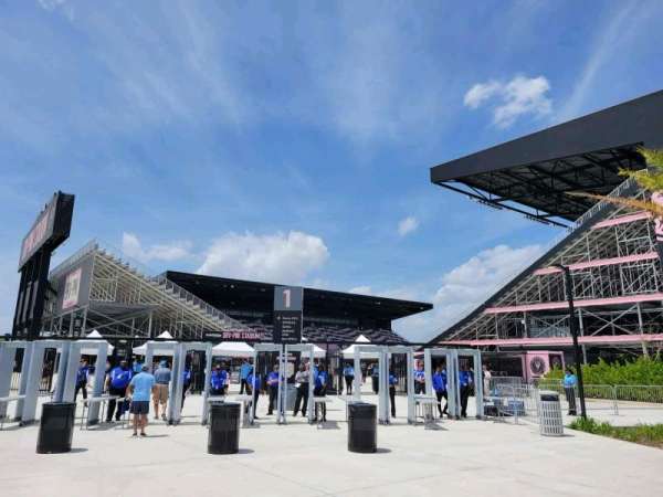 Chase Stadium, section: Gate 1