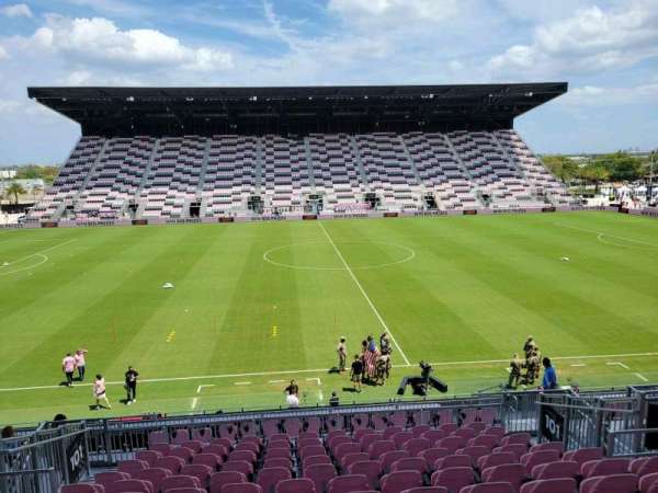 Chase Stadium, section: 101, row: 12, seat: 12