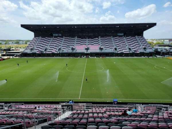 Chase Stadium, section: 116, row: 25, seat: 18