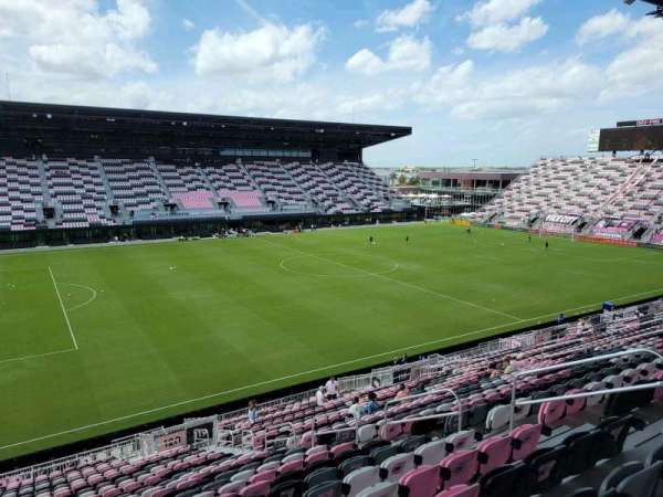 Chase Stadium, section: 120, row: 27, seat: 10