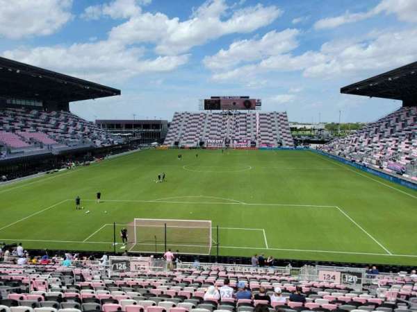 Chase Stadium, section: 124, row: 24, seat: 10