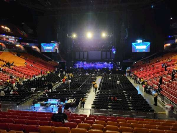 Kaseya Center, section: 112, row: 20, seat: 8